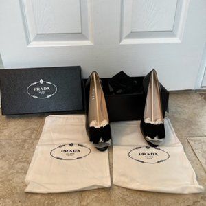 Prada Black Pump Size 37